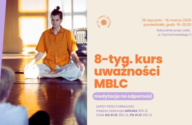 Medytacja na odporność. 8-tyg. kurs uważności MBLC